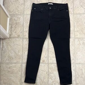 Black Levi Strauss Skinny Jeans for Women